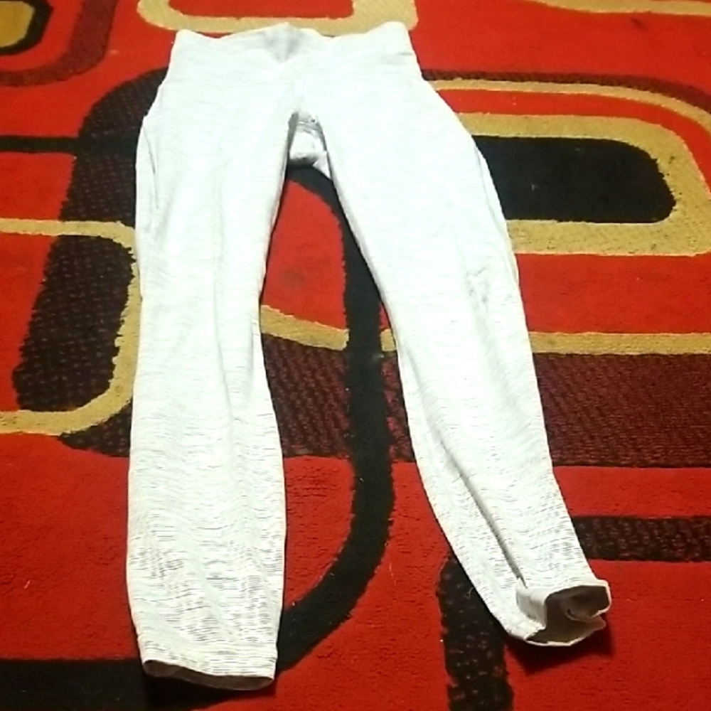 Lululemon Athletica White Leggings